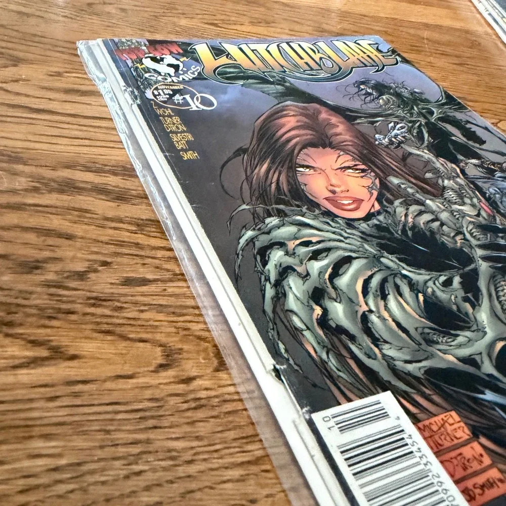 Witchblade 10 Newsstand Edition Top Cow Image Comics 1996 Michael Turner Art